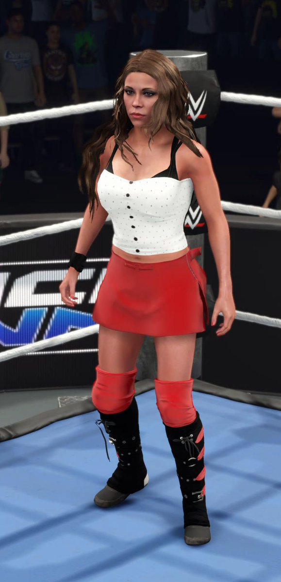 Gaymerman87's tweet image. My versions of #mickiejames and #torrieWilson are both uploaded to #wwe2k25 community creation. Thanks for all the kind words and support from you all☺️ #PS5Share #wwegames