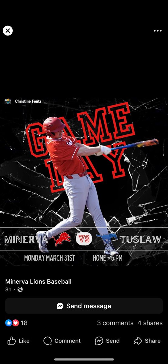 @Minervabaseball (@lionsbaseball24) on Twitter photo 