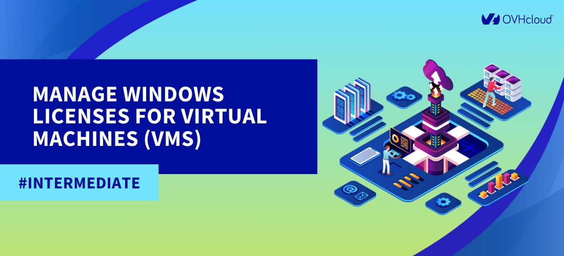OVHcloud_US's tweet image. 🌤️#OVHcloudLearn: Manage Windows Licenses for Virtual Machines (VMs) 
#Intermediate 

Manage Windows licenses for your VMs hosted on your Hosted Private Cloud infrastructure. Tell us which virtual machines use a license to ease the management and billing. ow.ly/23vZ50VnMaM