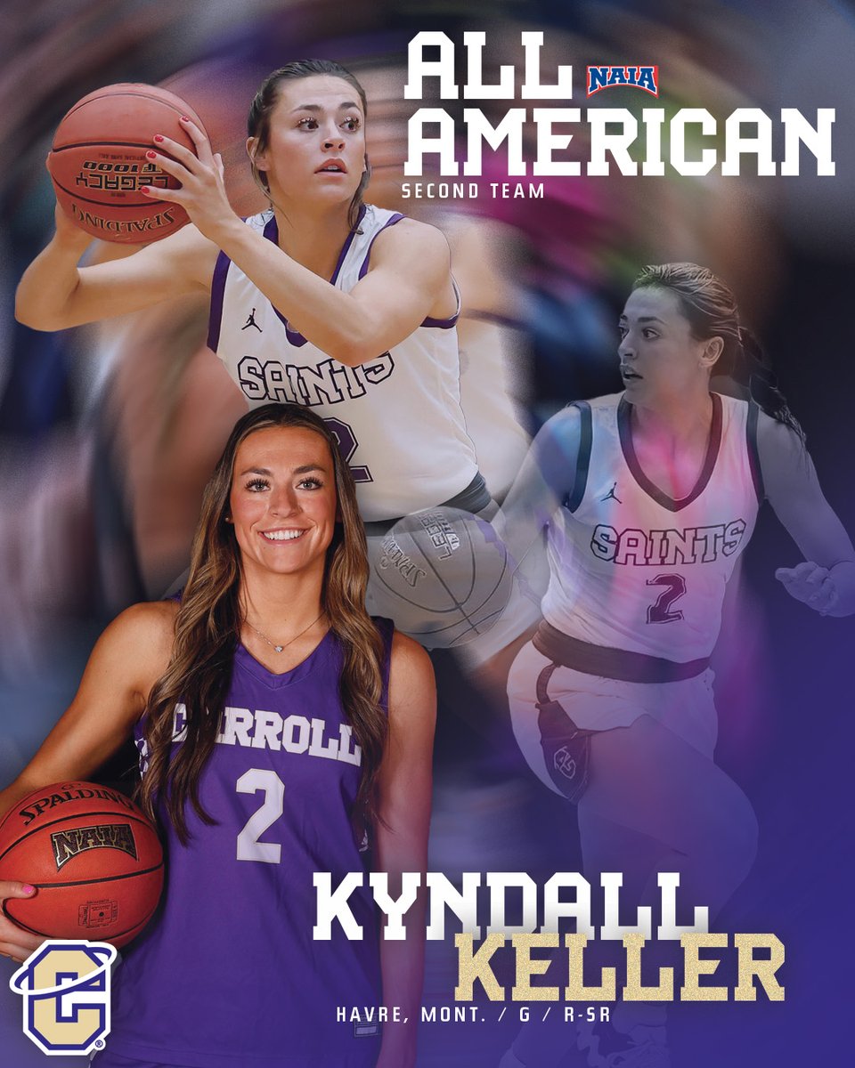 Carroll Athletics (@ccsaints) on Twitter photo ๐๐ต๐ต-๐๐ถ๐ฎ๐ป๐ฒ๐ฌ๐ช๐ท
1,000 points...
First Team All-Conference...
Frontier Player of the Year...
๐ผ๐๐-๐ผ๐๐๐๐๐พ๐ผ๐
Congrats to Kyndall Keller on earning Second Team <a href="/NAIA/">NAIA</a> WBB All-American Honors!
#MarchOn | <a href="/CCSaintsWBB/">Carroll College Women's Basketball</a> ๐๐ต๐ต-๐๐ถ๐ฎ๐ป๐ฒ๐ฌ๐ช๐ท
1,000 points...
First Team All-Conference...
Frontier Player of the Year...
๐ผ๐๐-๐ผ๐๐๐๐๐พ๐ผ๐
Congrats to Kyndall Keller on earning Second Team <a href="/NAIA/">NAIA</a> WBB All-American Honors!
#MarchOn | <a href="/CCSaintsWBB/">Carroll College Women's Basketball</a>