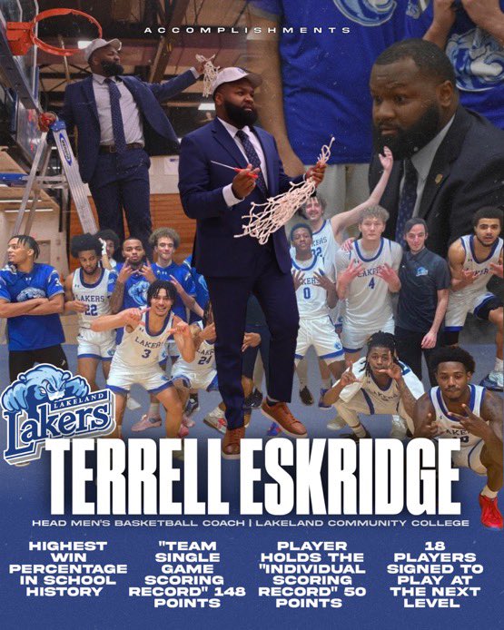Went from #WhyNotLakeland to ➡️ #YouShouldOfCameToLakeland and we will keep breaking records as long as I’m here. Ohio kids you can come here and play some good competition and get recruited. Ask any of my former players about me, it’s all about the work! #TTw