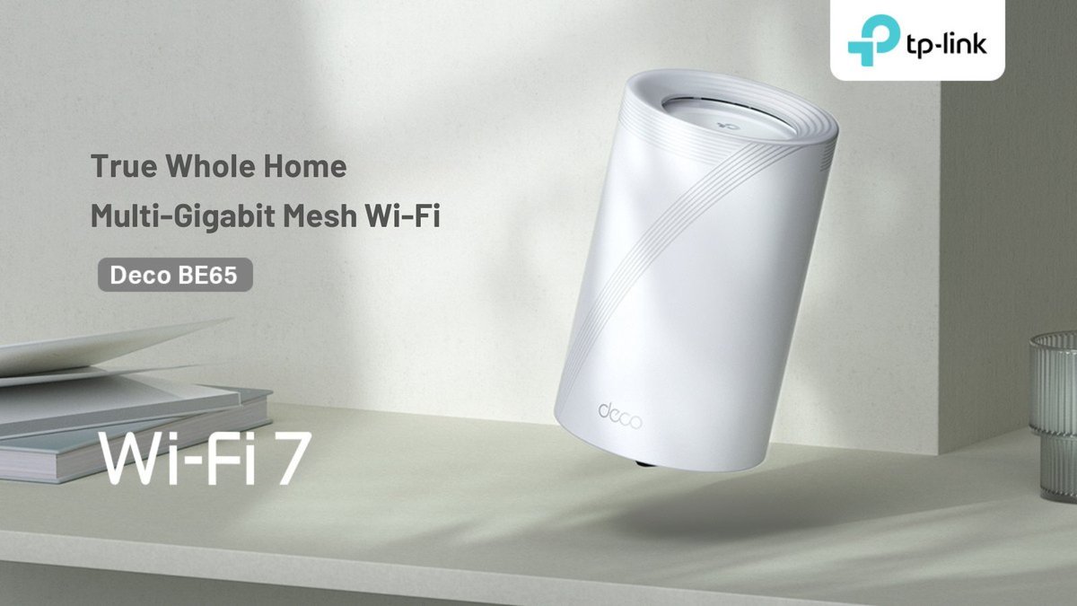 The Deco BE65 Mesh Kit with Wi-Fi 7 not only delivers seamless coverage from the loft to the garden but also blends effortlessly into any home with its modern design. Deco is built to perform and look good while doing it.

⚡Upgrade your home with Wi-Fi 7! tp-link.com/uk/home-networ…