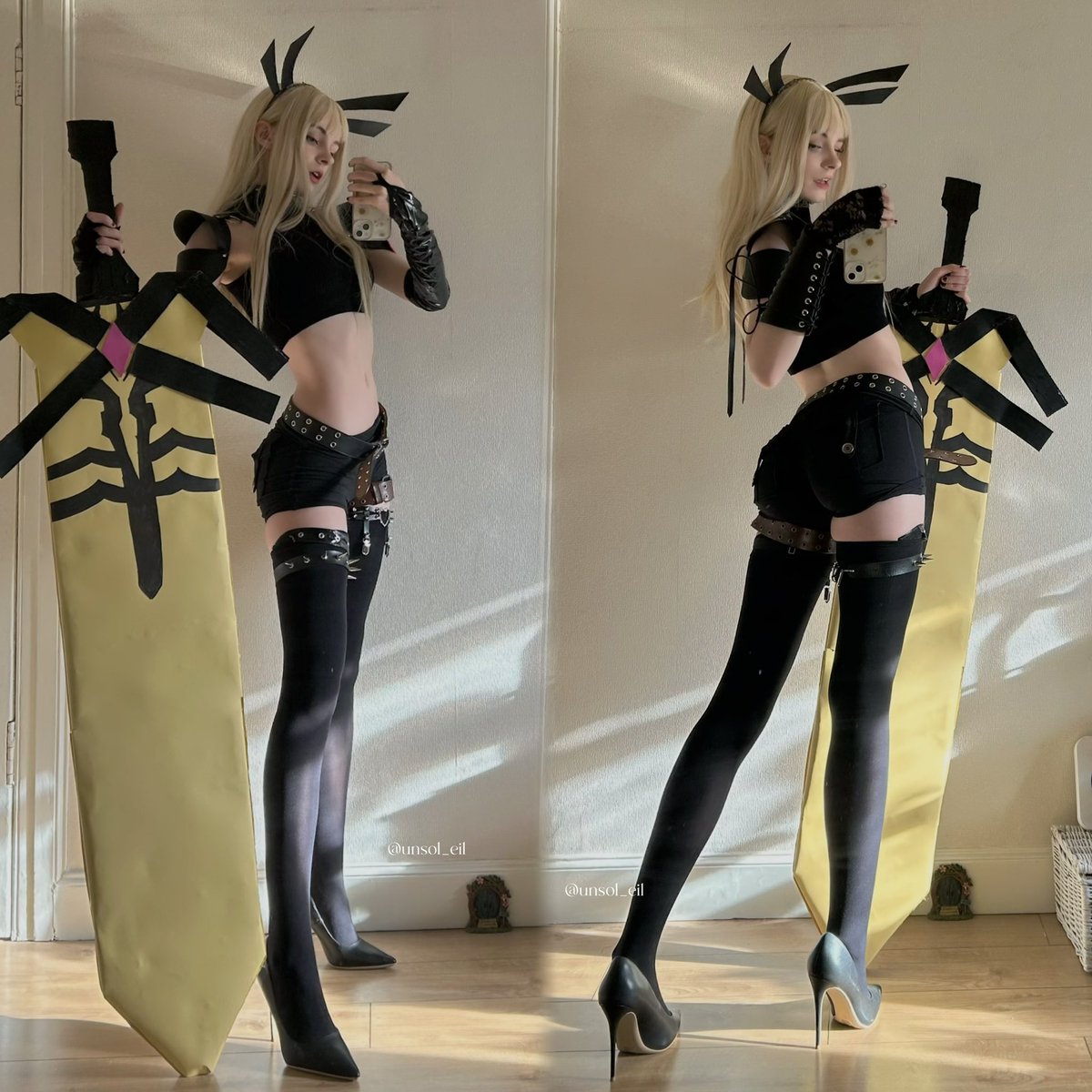 unsol_eil's tweet photo. magik cosplay from marvel rivals 🤍 https://t.co/6S691g3SeK
