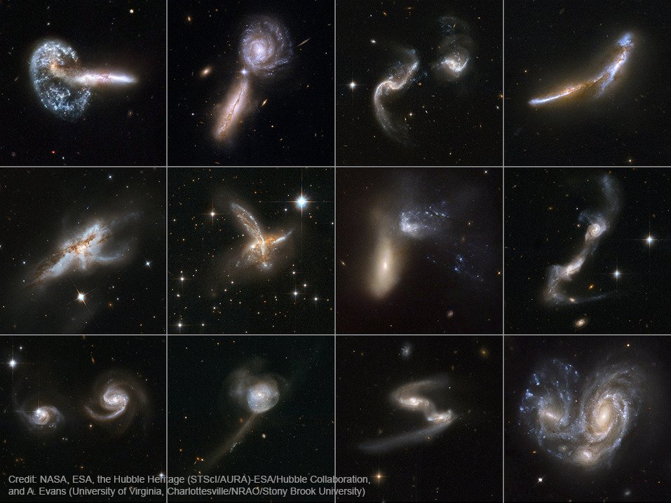 You know what? Even galaxies are a mess sometimes, and that’s okay. #MondayMotivation