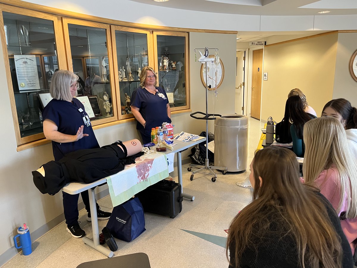 Greater Latrobe NEXT (@nextcoordinator) on Twitter photo GLSHS students recently attended <a href="/indhealthsystem/">Independence Health System</a> Career Fair at Latrobe Hospital and explored careers in nursing, surgery, obstetrics, imaging, EMS, pharmacy, infection control, laboratory, informatics, anesthesia, and more! GLSHS students recently attended <a href="/indhealthsystem/">Independence Health System</a> Career Fair at Latrobe Hospital and explored careers in nursing, surgery, obstetrics, imaging, EMS, pharmacy, infection control, laboratory, informatics, anesthesia, and more!