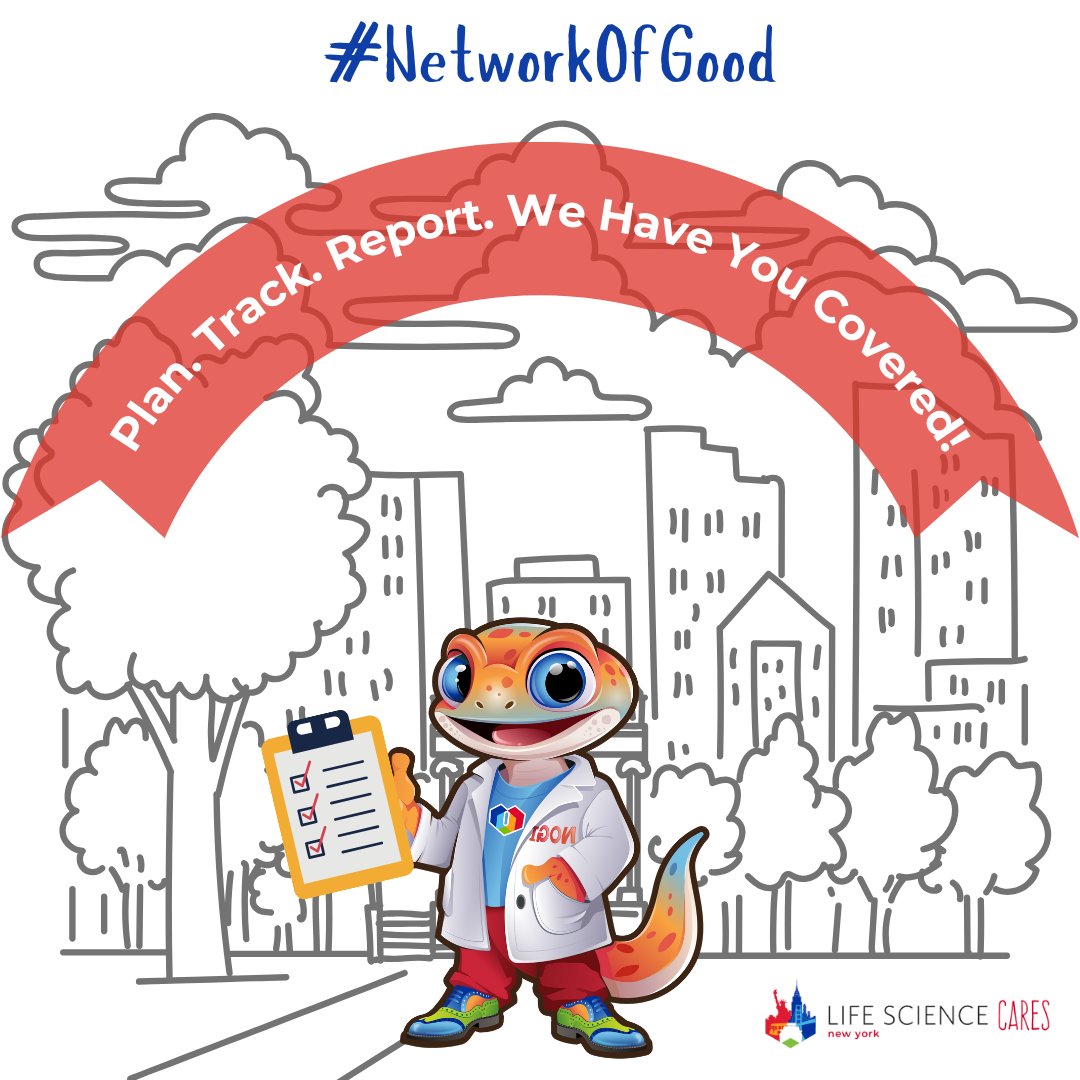 ❓Overwhelmed by managing volunteerism? Network of Good (NOG) makes it simple!
1️⃣ Plan events &amp; service days
2️⃣ Track impact with real-time metrics
3️⃣ Centralize all activities

📩 Not a <a href="/LS_CaresNY/">Life Science Cares New York</a> Corporate Partner? Contact us to join! lifesciencecares.org/new-york/

#NetworkOfGood