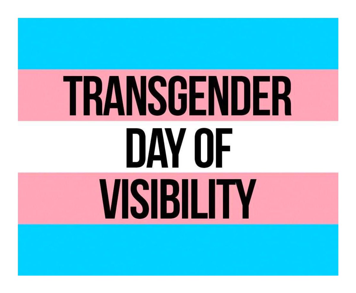 Today is International Day of Trans Visibility.