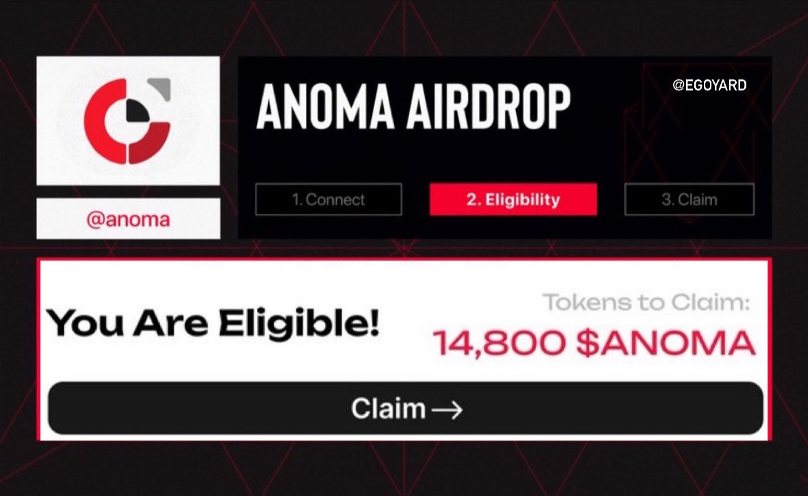 notEgoyard's tweet photo. Anoma Airdrop CONFIRMED !

• Total Raised: $57M  
• Cost: FREE  
• Rewards: $7k-13k+  

Here’s how to be eligible🧵👇 https://t.co/wkAAGoMiHf