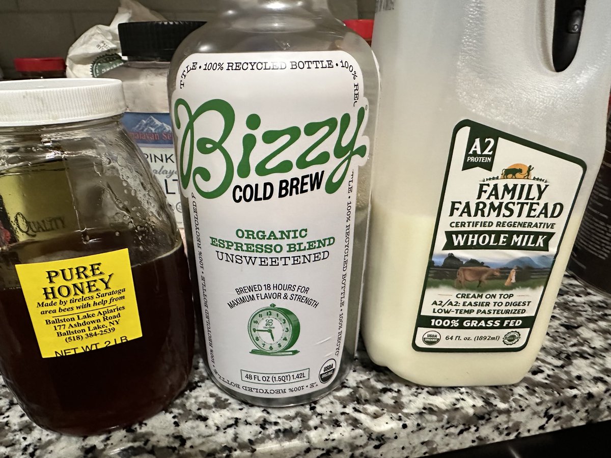 Shila_io's tweet image. Power fuel for a power mind.
Local honey. Grass-fed A2 milk. Organic cold brew.
Not just a coffee—this is strategy in a cup.
#LuxuryMindset #HighPerformance #FuelUp #BossMoves ☝️🔥🧠💼