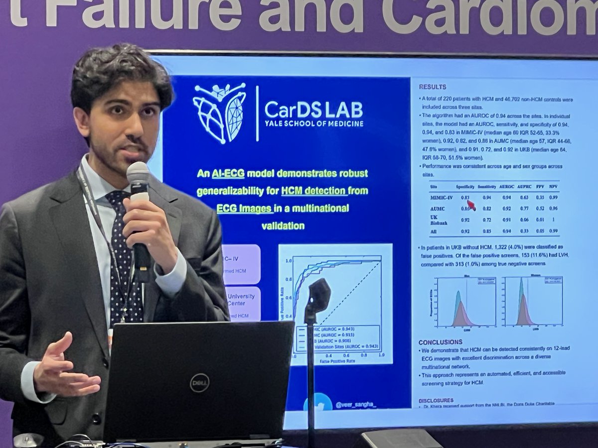 CarDS Lab (@cards_lab) on Twitter photo <a href="/ACCinTouch/">American College of Cardiology</a> <a href="/AryaAminorroaya/">Arya Aminorroaya</a> <a href="/Veer_Sangha_/">Veer Sangha</a> sharing Multinational Validation of a Deep Learning Algorithm to Identify Hypertrophic Cardiomyopathy from Electrocardiographic Images
#ACC25 <a href="/ACCinTouch/">American College of Cardiology</a> <a href="/ACCinTouch/">American College of Cardiology</a> <a href="/AryaAminorroaya/">Arya Aminorroaya</a> <a href="/Veer_Sangha_/">Veer Sangha</a> sharing Multinational Validation of a Deep Learning Algorithm to Identify Hypertrophic Cardiomyopathy from Electrocardiographic Images
#ACC25 <a href="/ACCinTouch/">American College of Cardiology</a>