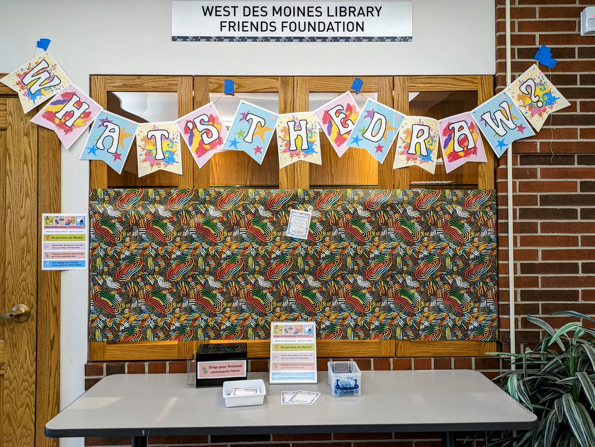 National Library Week is almost here and we want to know: "What’s the draw?" Tell us why you love the library! Drop a comment card near our Lobby Display or reply here. We’ll feature your answers in April! #NationalLibraryWeek
Learn more: ala.org/conferenceseve…