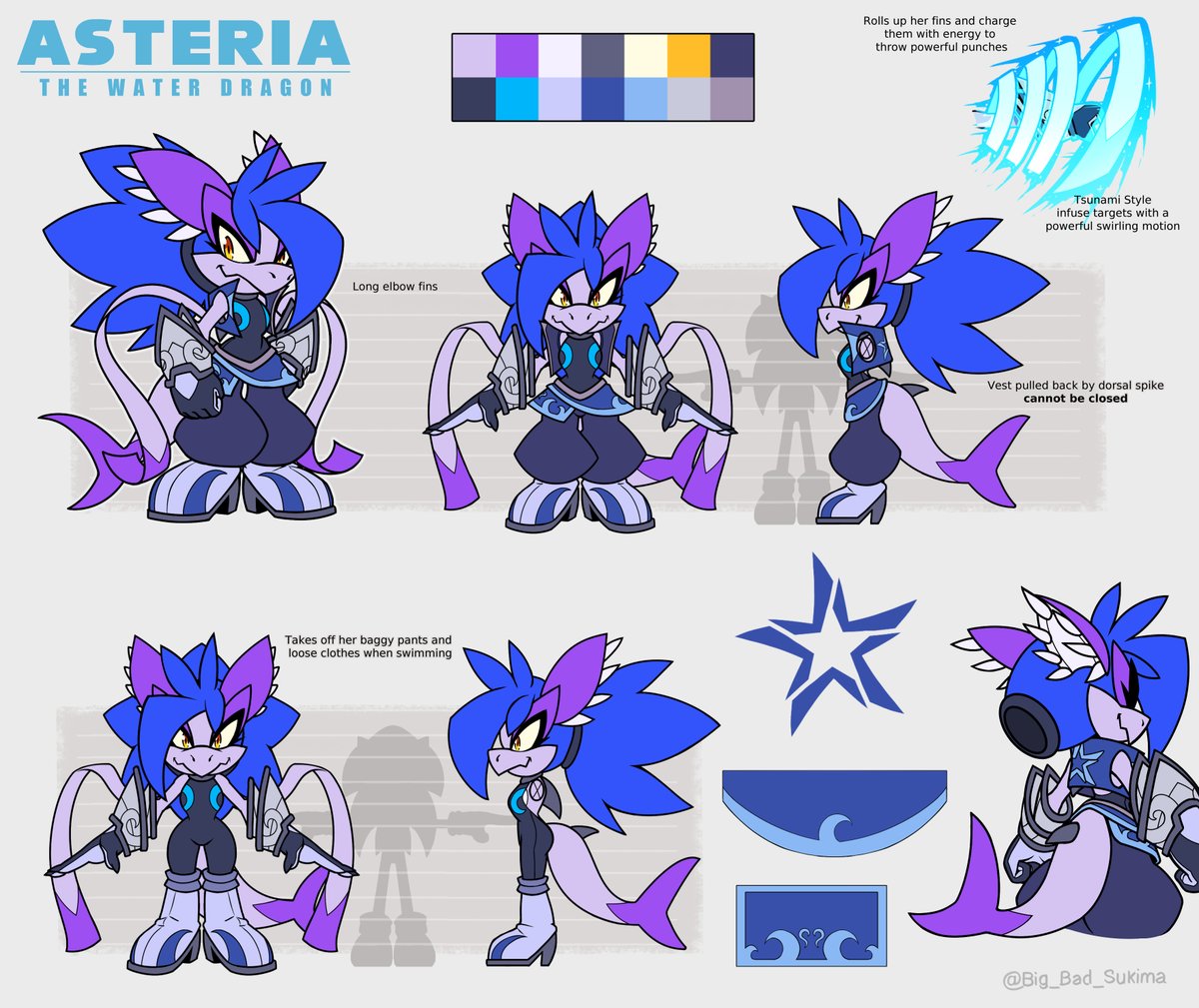 Updated Sonic style sheet of my OC.
#SonicTheHedeghog #ocart