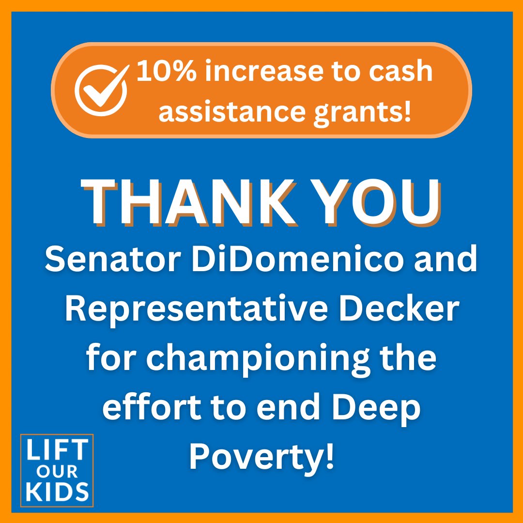 LiftOurKidsMA's tweet photo. Tomorrow marks the needed 10% grant increase for MA families receiving cash assistance. The @LiftOurKidsMA Coalition thanks our legislative leaders @SalDiDomenico and @MarjorieDecker, and all our MA Legislature supporters for this step towards ending Deep Poverty! https://t.co/M31wfBGCxd