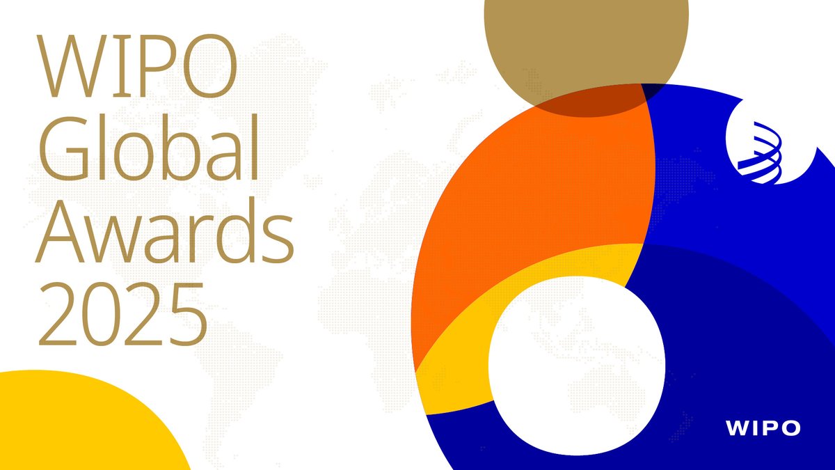 ❗ÚLTIMO DÍA❗🌍 Premios Mundiales de la <a href="/WIPO/">World Intellectual Property Organization (WIPO)</a> 2025 🚀💡 🌎💼 Usa la #PI para impulsar el crecimiento económico y transformar vidas. 🙌💡📅 Cierre de candidaturas: 31 de marzo de 2025 (23:59, hora de Ginebra).📝 Presenta tu candidatura en línea aquí: global-awards.wipo.int