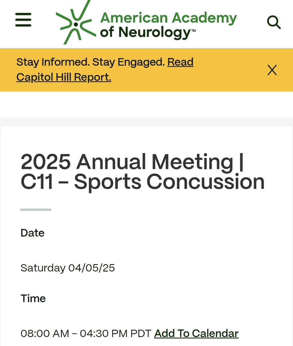 31/31 Final tweets of #BIAM #BrainInjuryAwarenessMonth #IBIA25 <a href="/IPBIS/">International Paediatric Brain Injury Society</a> <a href="/I_B_I_A/">IBIA</a> <a href="/BIRC_at_UCLA/">BIRC@UCLA</a> <a href="/UCLABrainSPORT/">UCLA Steve Tisch BrainSPORT Program</a> 
Get ready for <a href="/AANmember/">American Academy of Neurology</a> annual meeting #SportsConcussion Day!! Next Saturday 4/5/25 <a href="/drtinamaster/">Dr. Christina Lin Master</a> <a href="/Mikkio723/">Mary Kiolbasa</a>
Program here: aan.com/msa/Public/Eve…