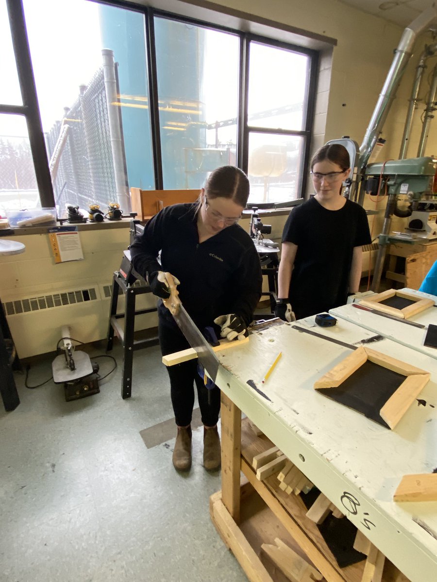 InvernessECA's tweet image. Grade 7 Tech Ed students are applying their math skills today as they design and build personal challenge boards. Remember—measure twice, cut once!
#SRCEMarchIsMathMonth