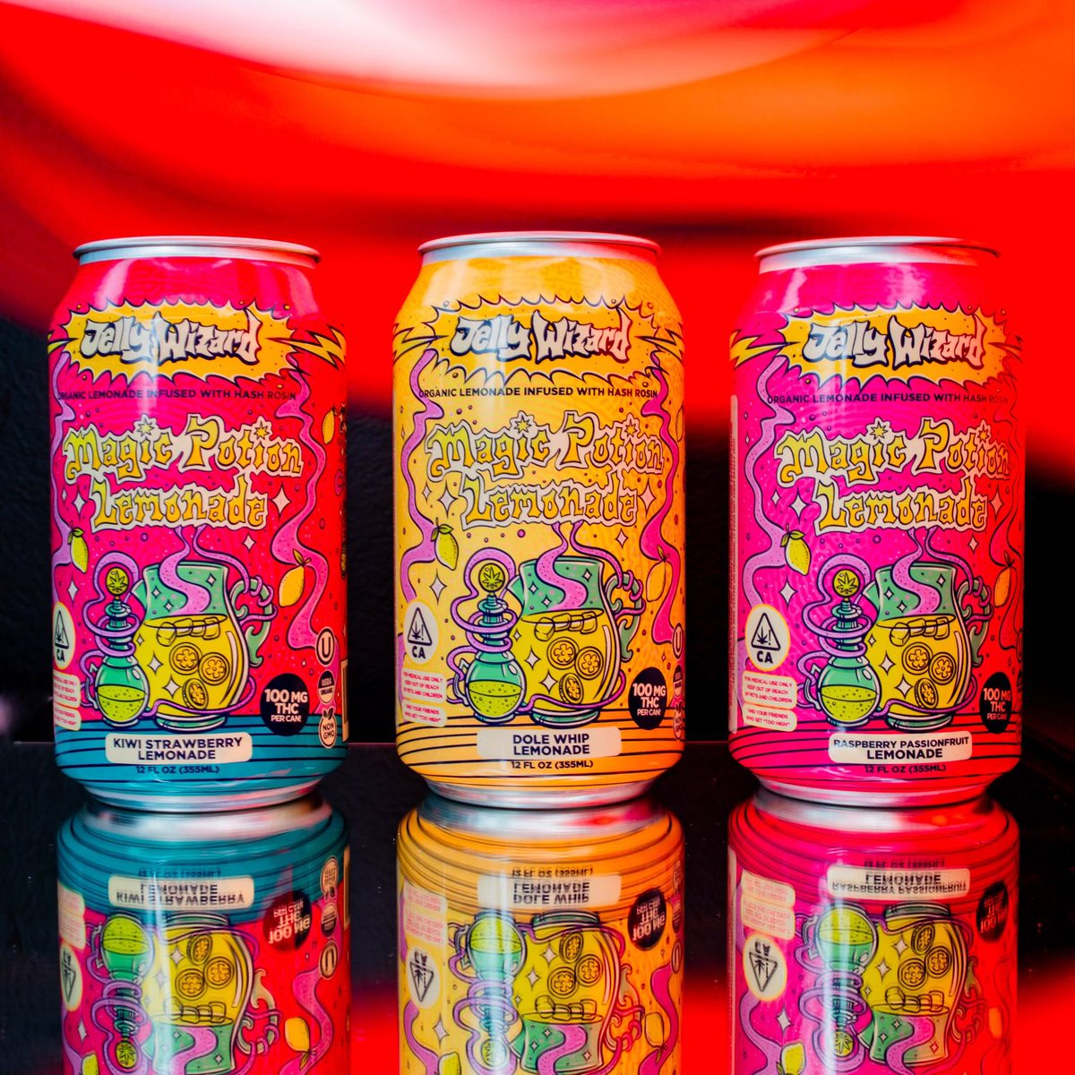 jellywizard707's tweet image. Magic Potion Rosin Infused Lemonades…