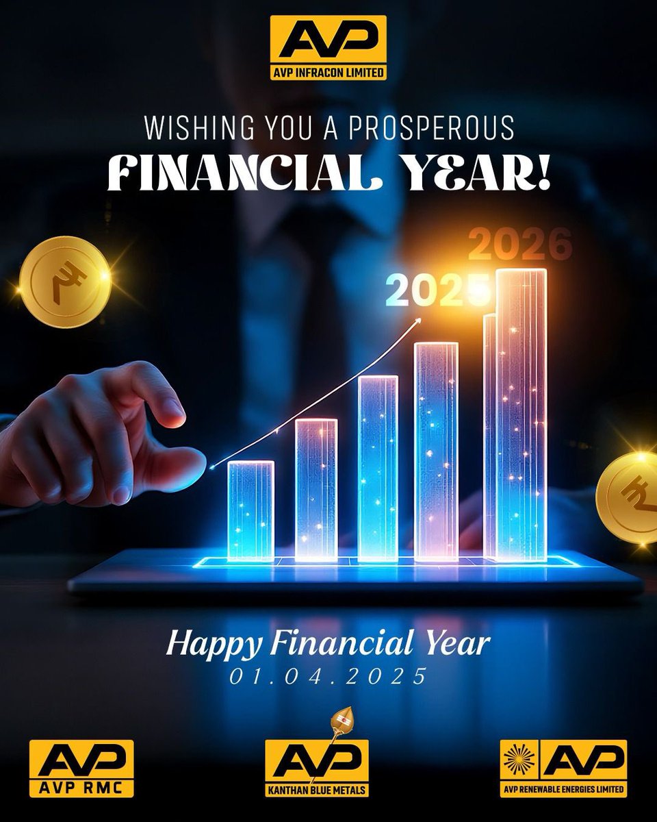 Distinction growth YOY and expecting the same this year too … Thanking and wishing  my team , and everyone a great year ahead -  🎯 500 🎯#avpinfra #avpinfracon #avprenewables #avprmc