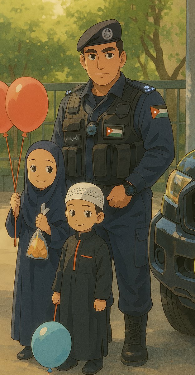 كل عام وأنتم بخير .. عيد فطر سعيد

#الأمن_العام  #الأردن 
#ghiblistyle