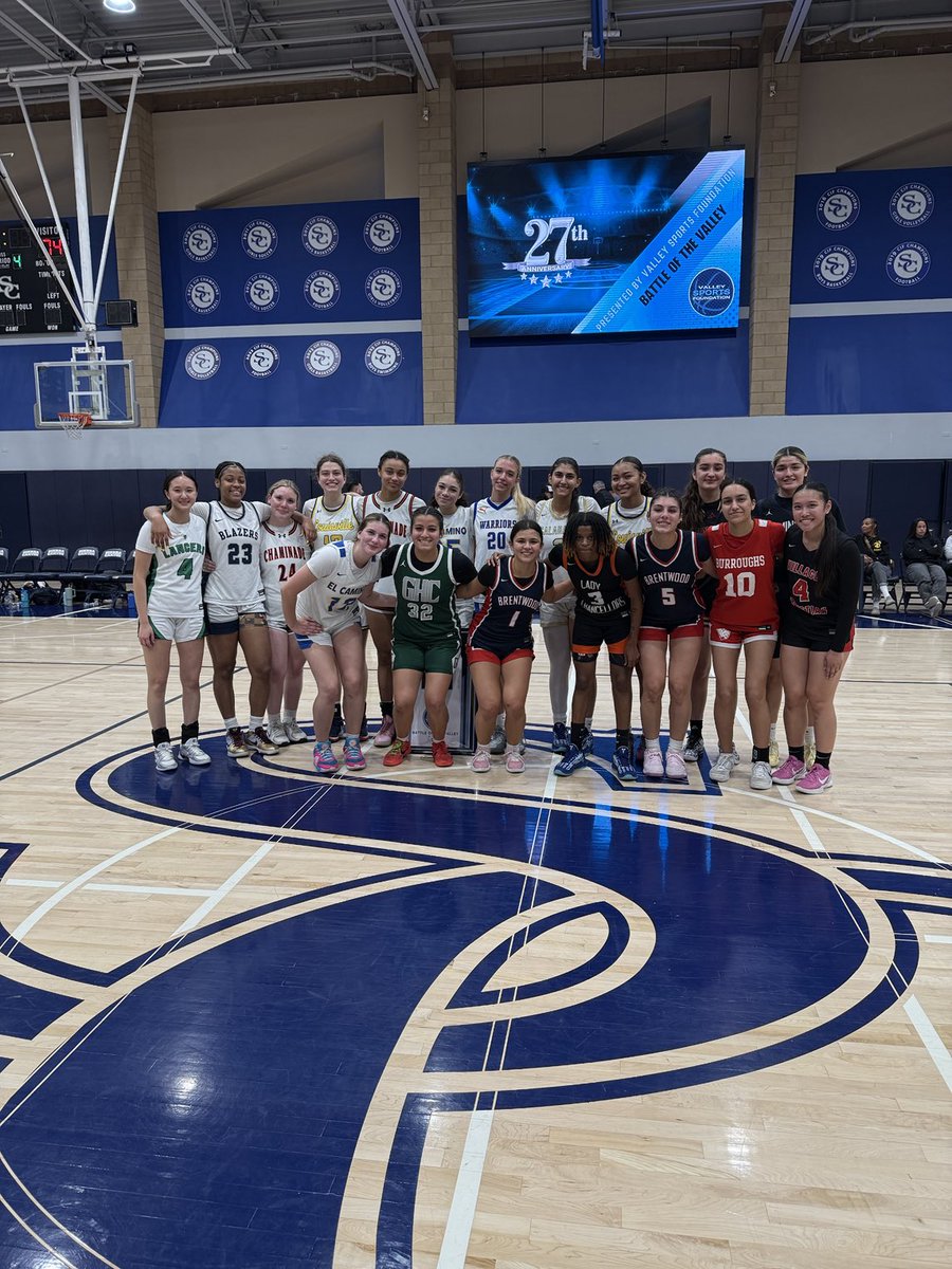 VSF “Battle of the Valley”

West 88, East 74

ECR’s Laila Bowens 25 points, Louisville’s Eva Van Lokeren 15 points, Westlake’s Taylor Swanson 14 points

Brentwood’s Lev Feiman 27 points

Burroughs’ Mariam Fahs, Alemany’s Aliya Latif and Birmingham’s L. Martinez 10 points each