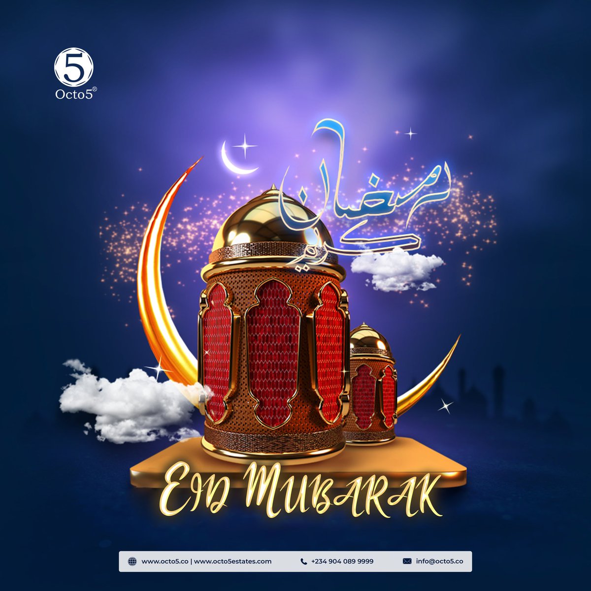 From all of us at Octo5, we wish you a warm and joyful Eid! May your home be filled with love, your doors open to happiness, and your heart be the key to peace and prosperity. Wishing you a celebration as beautiful as the foundation of cherished memories. Eid Mubarak! ✨