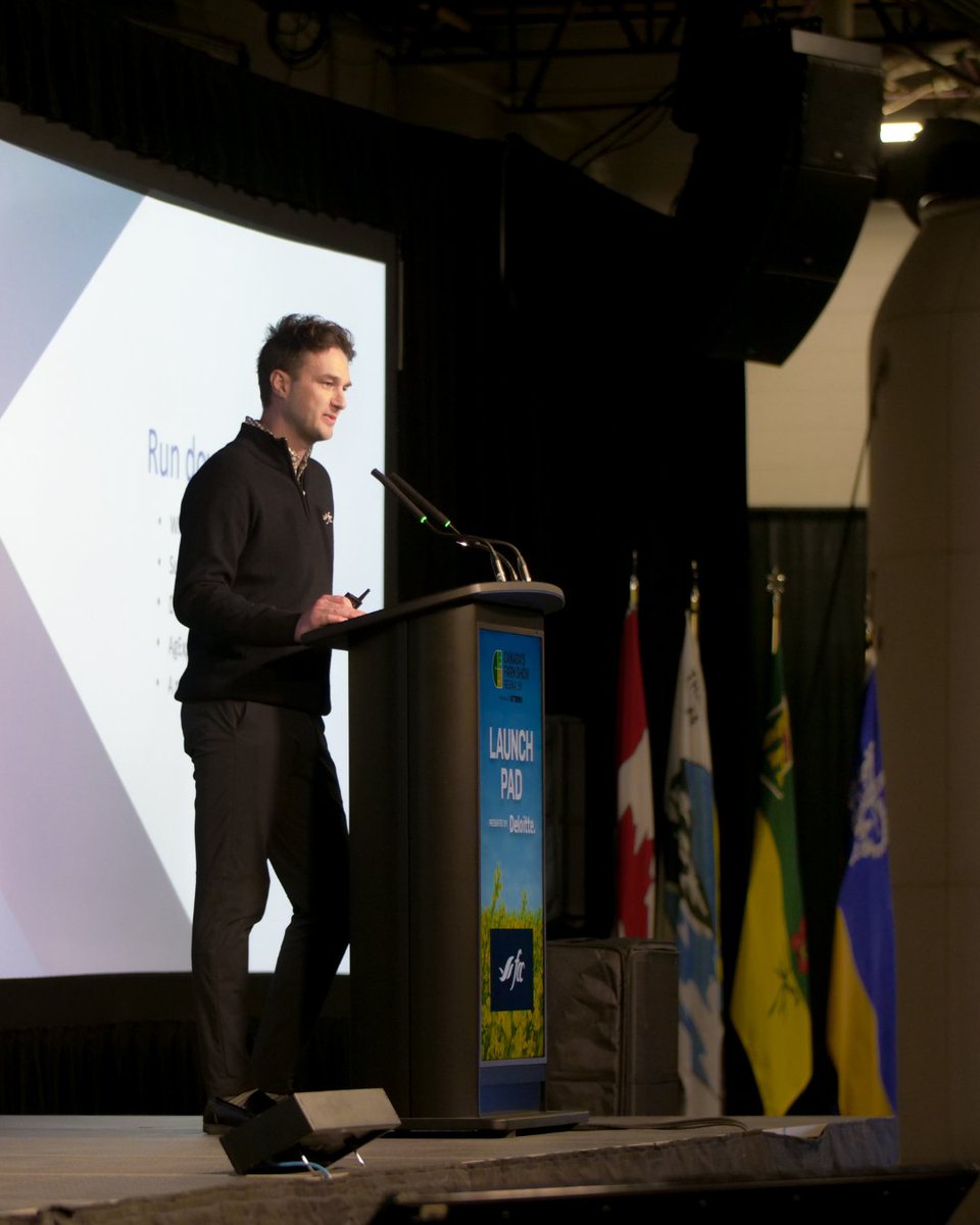 Canada's Farm Show Regina, SK (@cfsreginask) on Twitter photo 🎤 The Launch Pad presented by <a href="/DeloitteCanada/">Deloitte Canada</a> was a key destination for thought leadership at #CFS2025.
From timely discussions on ag policy and AI to sustainability and the future of farming, the Launch Pad delivered valuable education and insight for producers and industry 🎤 The Launch Pad presented by <a href="/DeloitteCanada/">Deloitte Canada</a> was a key destination for thought leadership at #CFS2025.
From timely discussions on ag policy and AI to sustainability and the future of farming, the Launch Pad delivered valuable education and insight for producers and industry