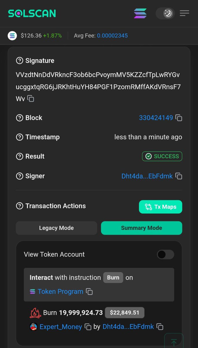 EXPERT_MONEY ( $EXPERT ) (@expertmoneytkn) on Twitter photo π₯ Another 20 Million $EXPERT Burned! π₯
Thanks to our community, we keep reducing supply and strengthening our ecosystem! β»οΈ
π More burns are coming as we steadily move toward our goal!
π Stay tuned for updates! β¨
<a href="/expert_para/">$_Expert Para_$</a> π€
#expert_money #Expert #burn #tokenburn π₯ Another 20 Million $EXPERT Burned! π₯
Thanks to our community, we keep reducing supply and strengthening our ecosystem! β»οΈ
π More burns are coming as we steadily move toward our goal!
π Stay tuned for updates! β¨
<a href="/expert_para/">$_Expert Para_$</a> π€
#expert_money #Expert #burn #tokenburn