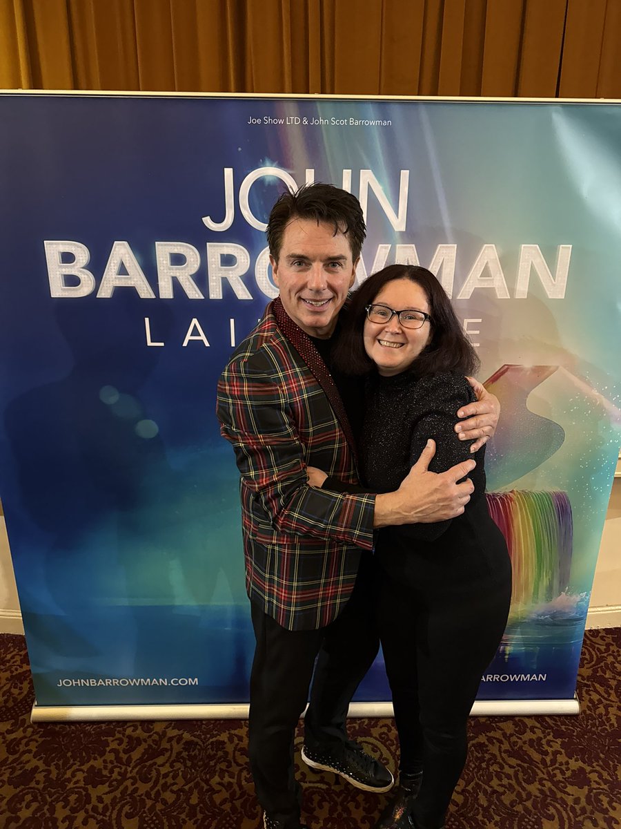 takethatchick's tweet photo. Thank you for a brilliant tour @JohnBarrowman @scottmale @keithjack @BenPapworth I’ve never laughed, cried or sang so much. Looking forward to streaming the Glasgow show &amp; seeing it again.  Roll on the shows at Christmas #laidbare https://t.co/25kubO8YTq