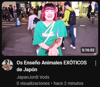 geodonz_'s tweet photo. @JapanJordi No sé si esa es la mejor miniatura para ese título... 
Al final he visto la ardilla pero he estado un rato pensando que te referías a la chica...🤣 https://t.co/gu5ZBwQaEf