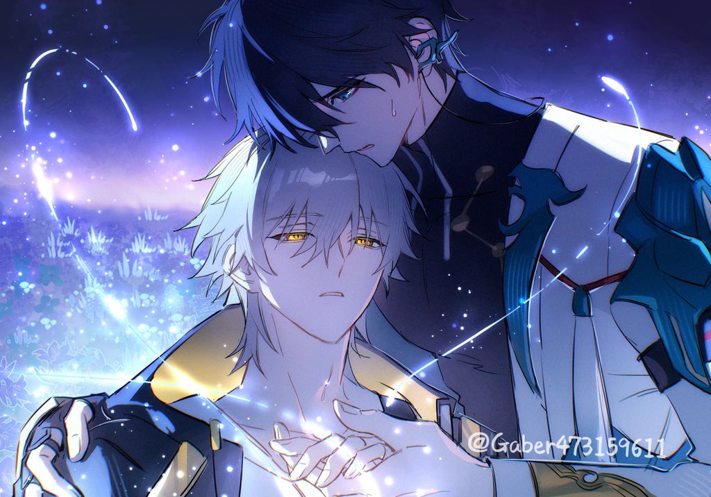 不知道剧情所以我先自己爽了
#dancae #丹穹