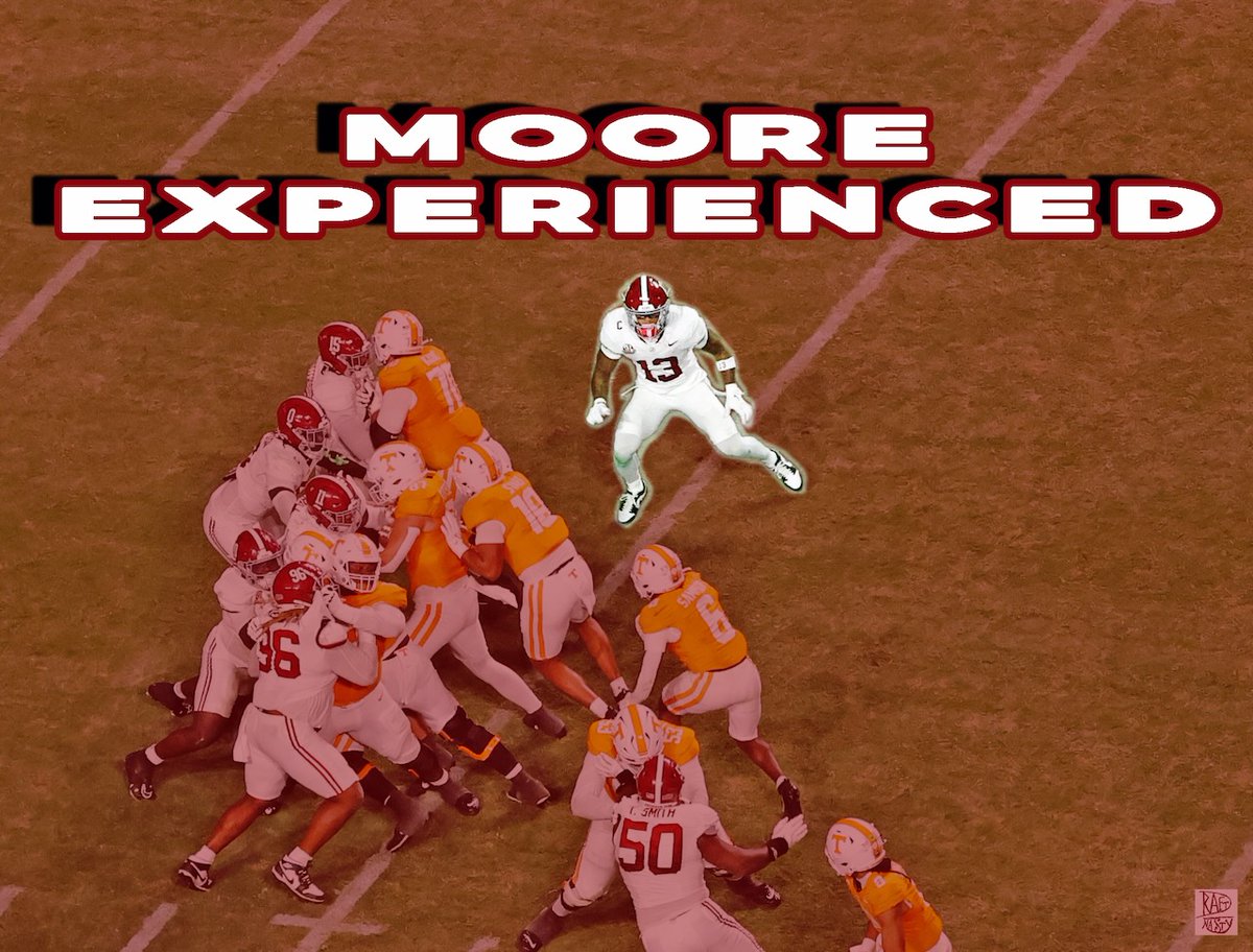 Former Alabama safety <a href="/malachi_moore13/">Kinggchi👑</a>'s  game continued to evolve during school.  His extensive experience in man coverage as a nickel defender draftnastymagazine.com/nfl-football/m… dates back to 2020.