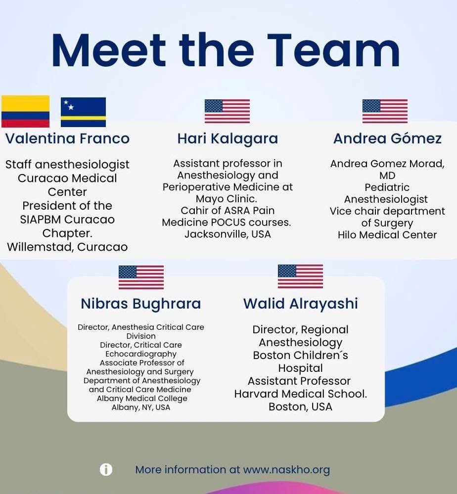 KalagaraHari's tweet photo. The beauty of #POCUS …..no borders … the @ASRA_Society 🫀🫁 team can go anywhere in the 🌎 to teach & train life saving skills !
Next one in Curaçao 🇨🇼….🇳🇱Caribbean Islands🏝️👇🏿 @gomez_morad @NibrasBughrara @JohnHagenMD @anesthesiadocmd @_Walid_01 @CubillosMd @lgiron86 #NASKHO https://t.co/SiizVXjo5D