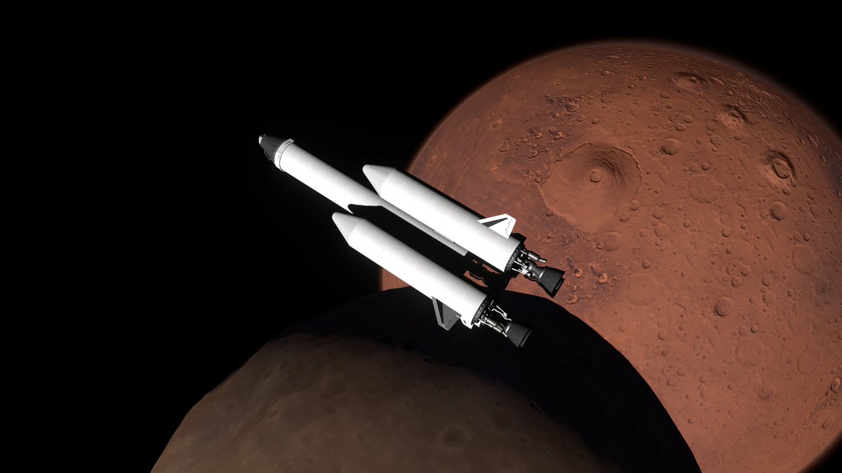 Spaceflight_Sim's tweet image. 4k screenshot of Mars in Spaceflight Simulator 2.
Its seriously worth zooming in.