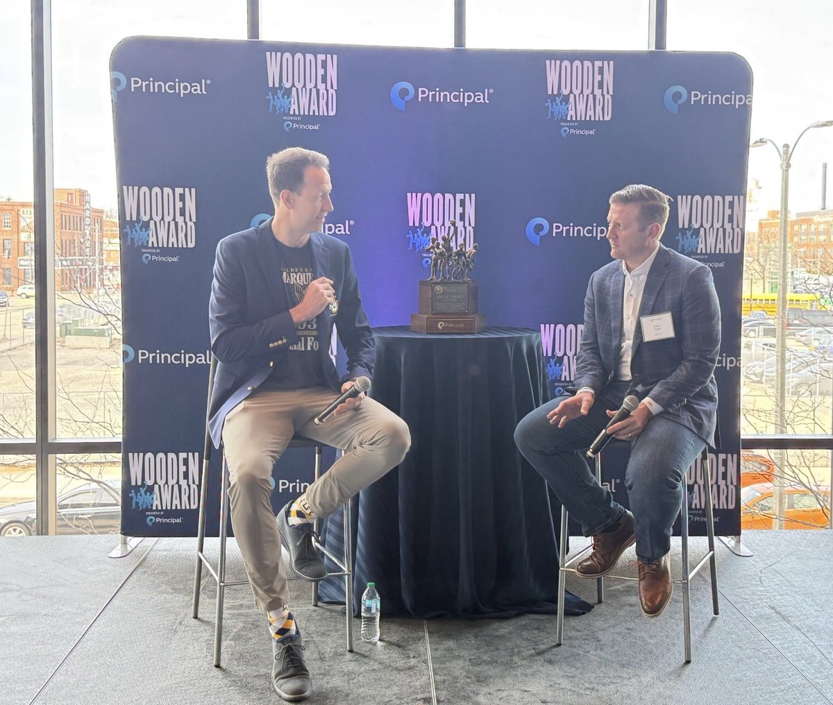 STEVE NOVAK (@stevenovak16) on Twitter photo Loved talking hoops, shooting and the Wooden Award at the <a href="/principal/">Principal®</a> event <a href="/FiservForum/">Fiserv Forum</a>. #FinalFour is set! <a href="/NCAA/">NCAA</a> <a href="/MarchMadnessMBB/">NCAA March Madness</a> Loved talking hoops, shooting and the Wooden Award at the <a href="/principal/">Principal®</a> event <a href="/FiservForum/">Fiserv Forum</a>. #FinalFour is set! <a href="/NCAA/">NCAA</a> <a href="/MarchMadnessMBB/">NCAA March Madness</a>