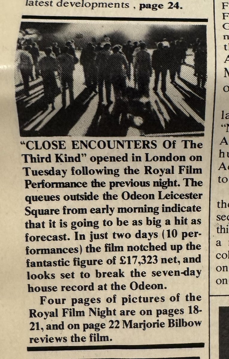 OurCE3K's tweet image. Phenomenal coverage of CEK from Screen International in March 1978.