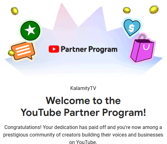 Kalam1ty_'s tweet image. 🗣️I&apos;M A YOUTUBE PARTNER!
#YoutubePartnerProgram