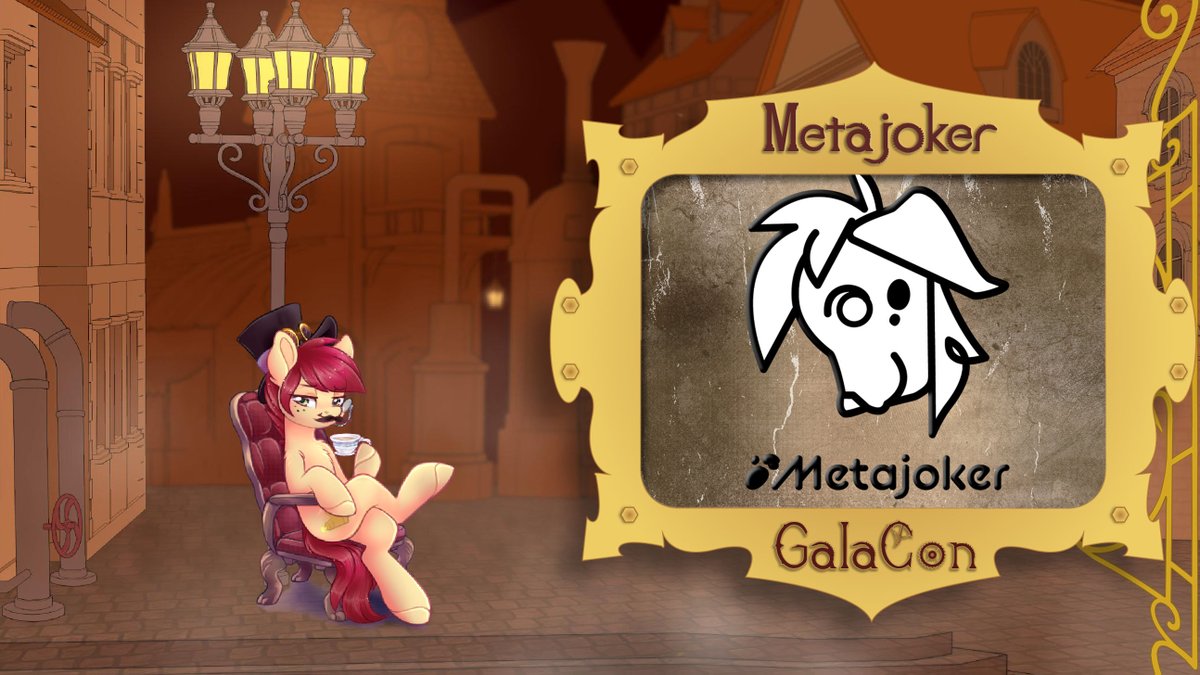 Welcome with us our first musician to this years GalaCon - Singing, Writing and Composition are only a few of his many talents, so make some noise for the one and only Metajoker!

galacon.eu/metajoker