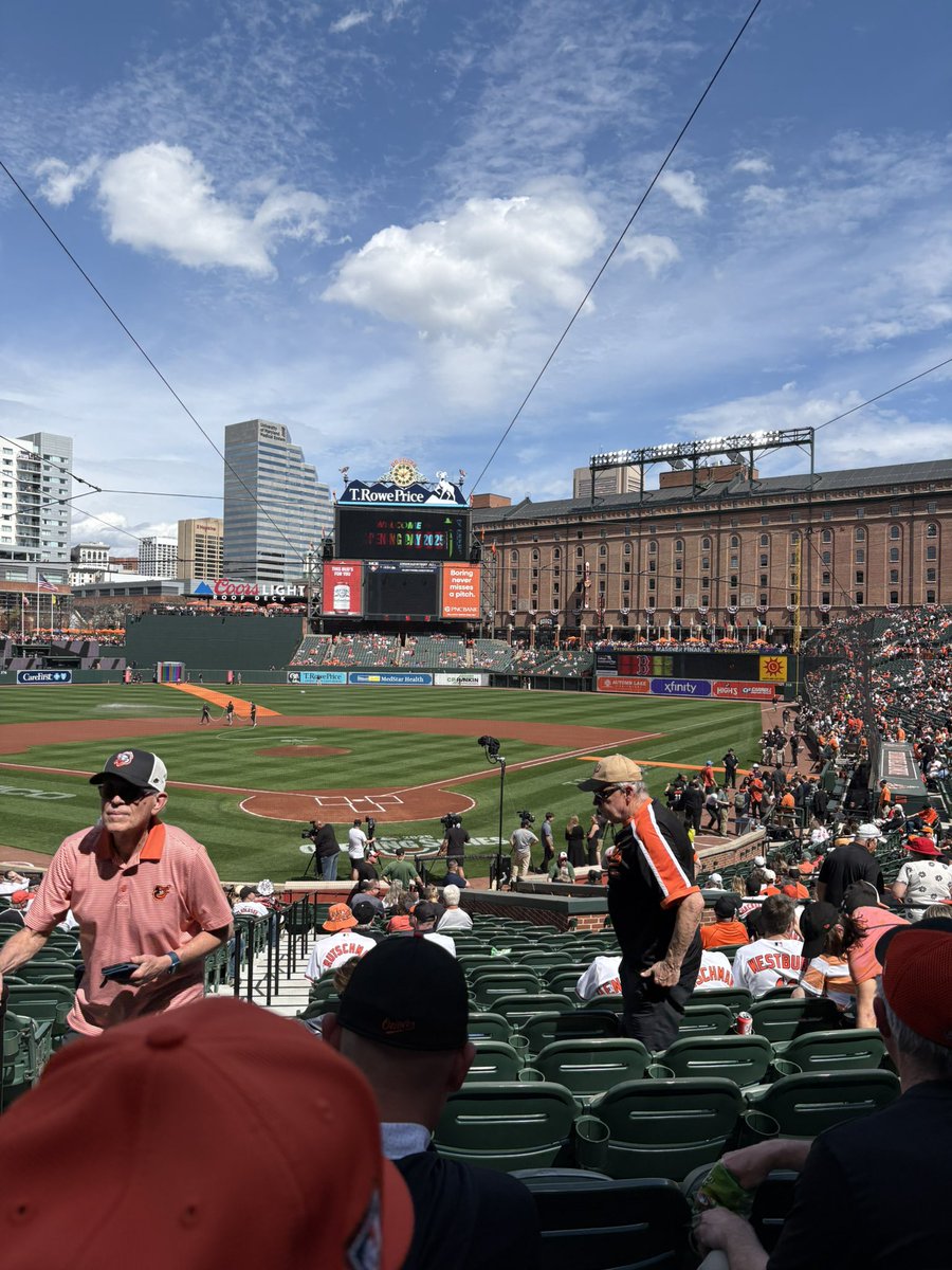 zbritton's tweet photo. Opening Day!!! Let's Go O's!!! https://t.co/lt07d4ZFCw