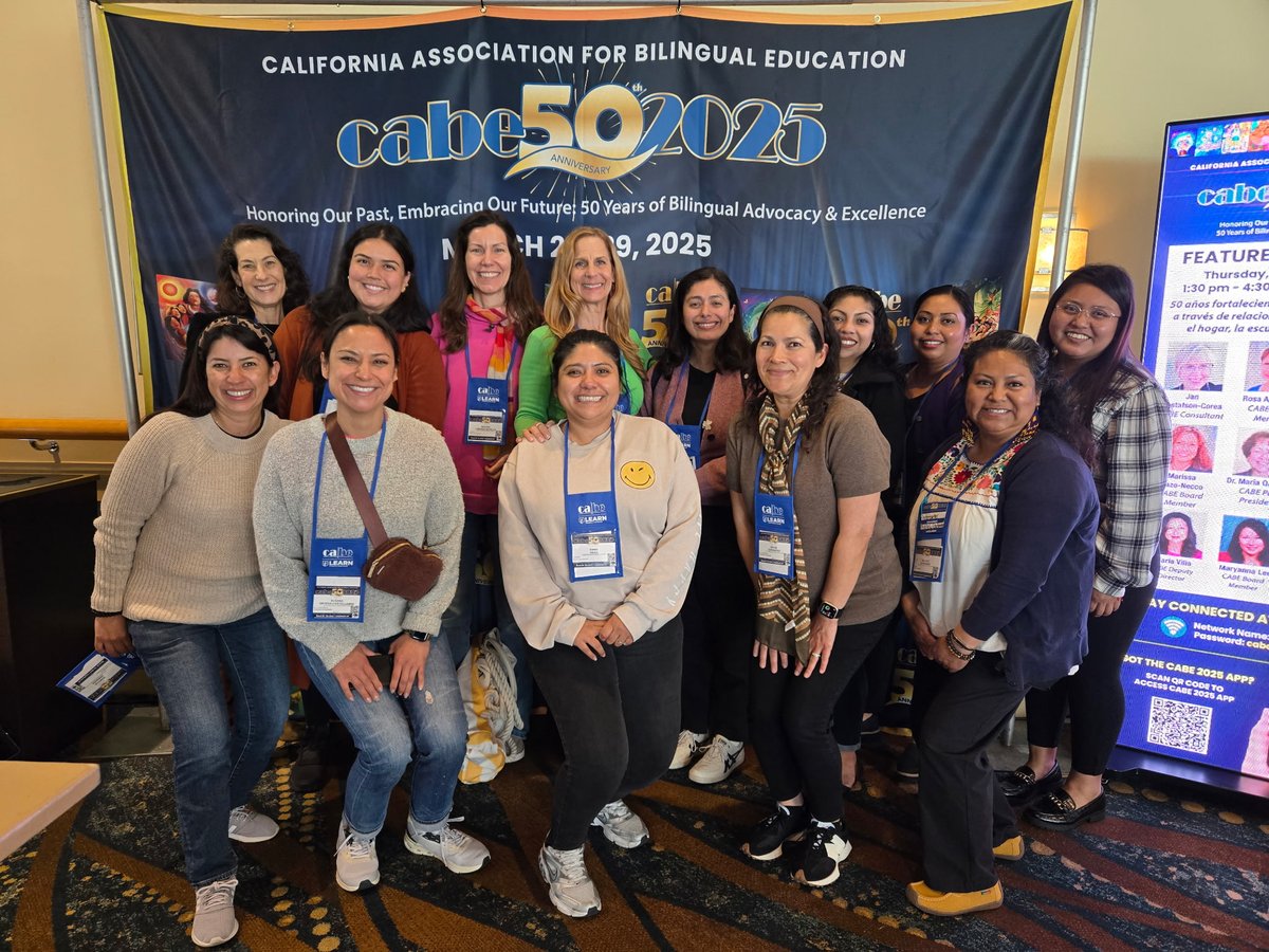 Edison Language Academy had ten parents, eight teachers, our principal, and our community liaison at CABE's 50th anniversary! We are committed to learning and growing as a dual immersion program to better meet the needs of our diverse community.
<a href="/SMMUSD/">SMMUSD - OFFICIAL</a> #dualimmersion #CABE2025