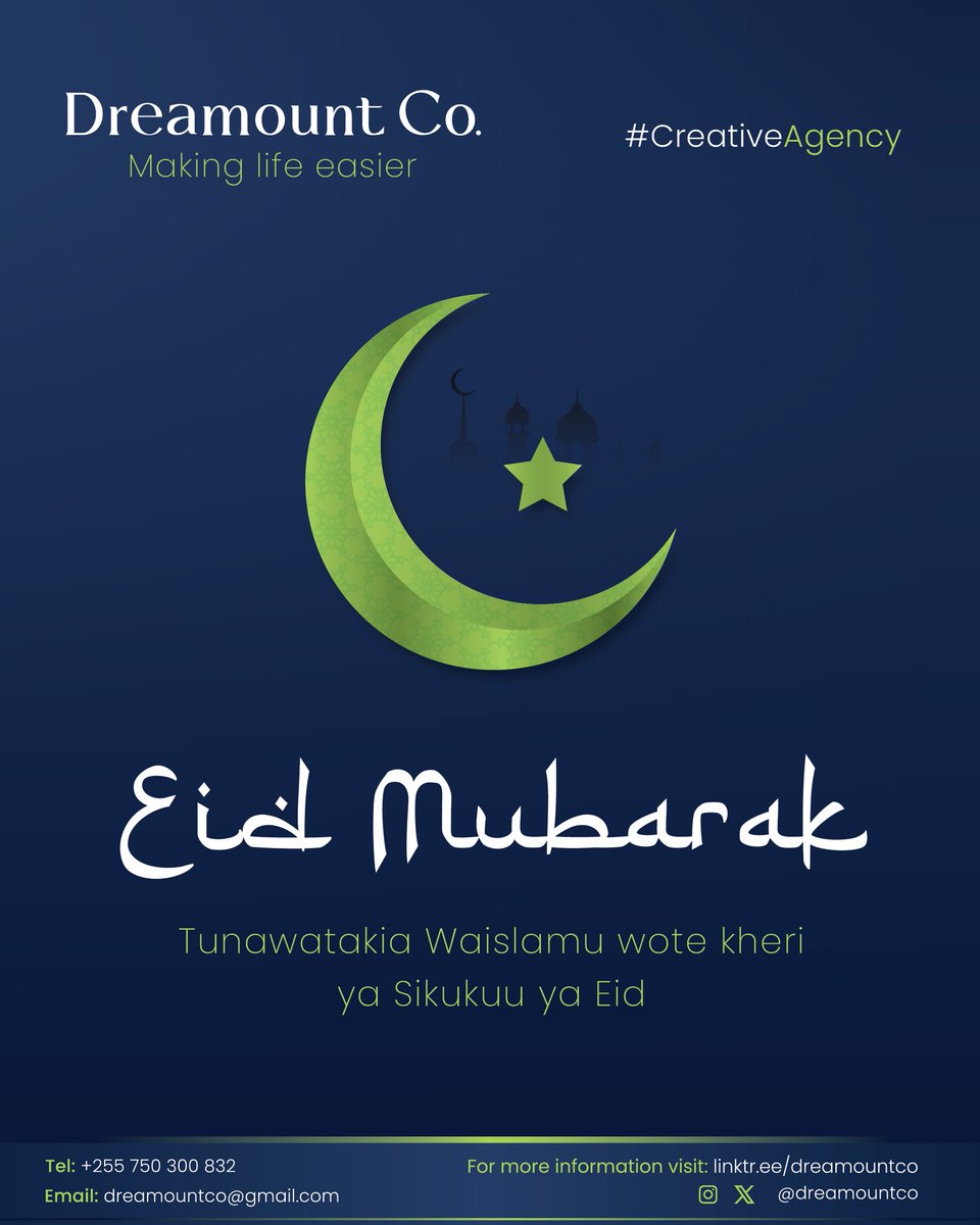 Tunawatakia Waislamu wote heri ya Sikukuu ya Eid