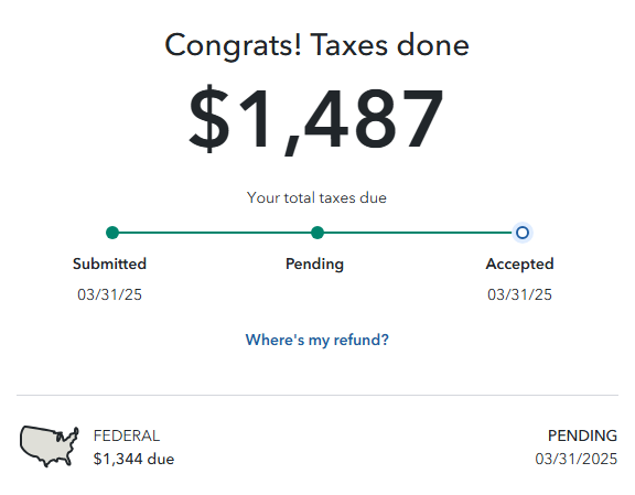 another year, another robbery by Uncle Sam