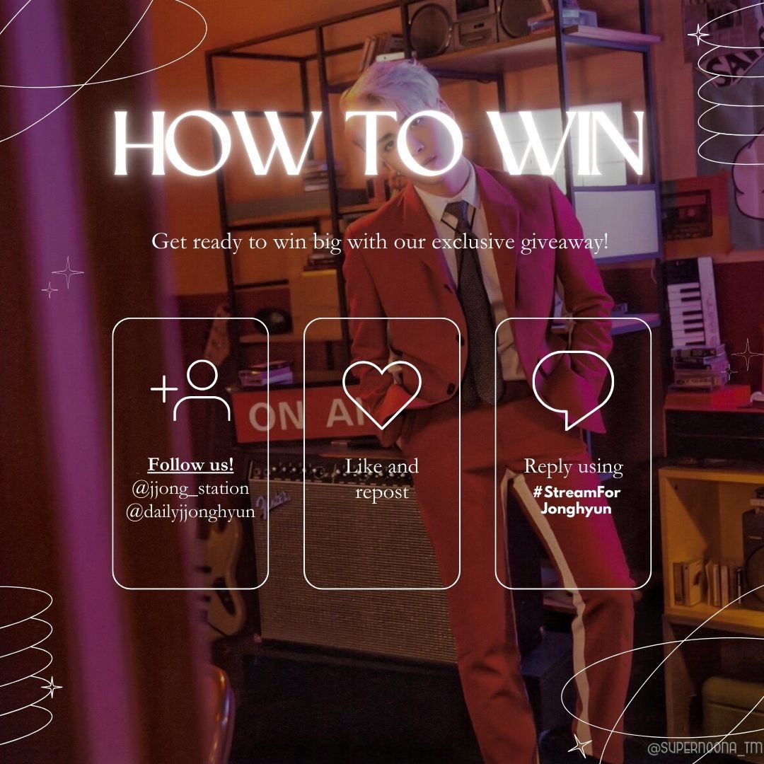 🎉JONGHYUN BIRTHDAY-GIVEAWAY🎉

In celebration of #Jonghyun’s birthday month, we’re giving away a copy of 
Poet|Artist (unsealed)! 💿✨

How to enter:
✔ Follow <a href="/jjong_station/">JONGHYUN STATION</a> &amp; <a href="/dailyjjonghyun/">daily jonghyun</a> 
✔ Like &amp; repost this post
✔ Reply with #StreamForJonghyun

📌 Winner is responsible