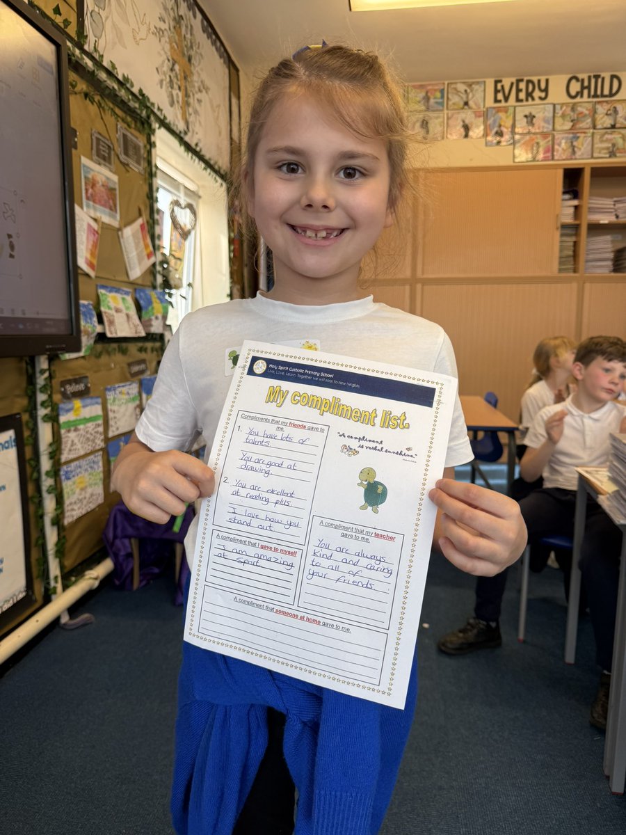 Look at this amazing #Year3 Pupil of the Day 🤩 She’s been a superstar and she received lots of lovely compliments from her friends and teachers 💙🐢 Well done Teodora! 👏🏼 <a href="/PATHSEdUK/">PATHS® Programme for Schools (UK Version)</a> <a href="/lisa_best01/">Lisa</a> #POTD #PSHE #PAThSModelSchool #PAThSUK