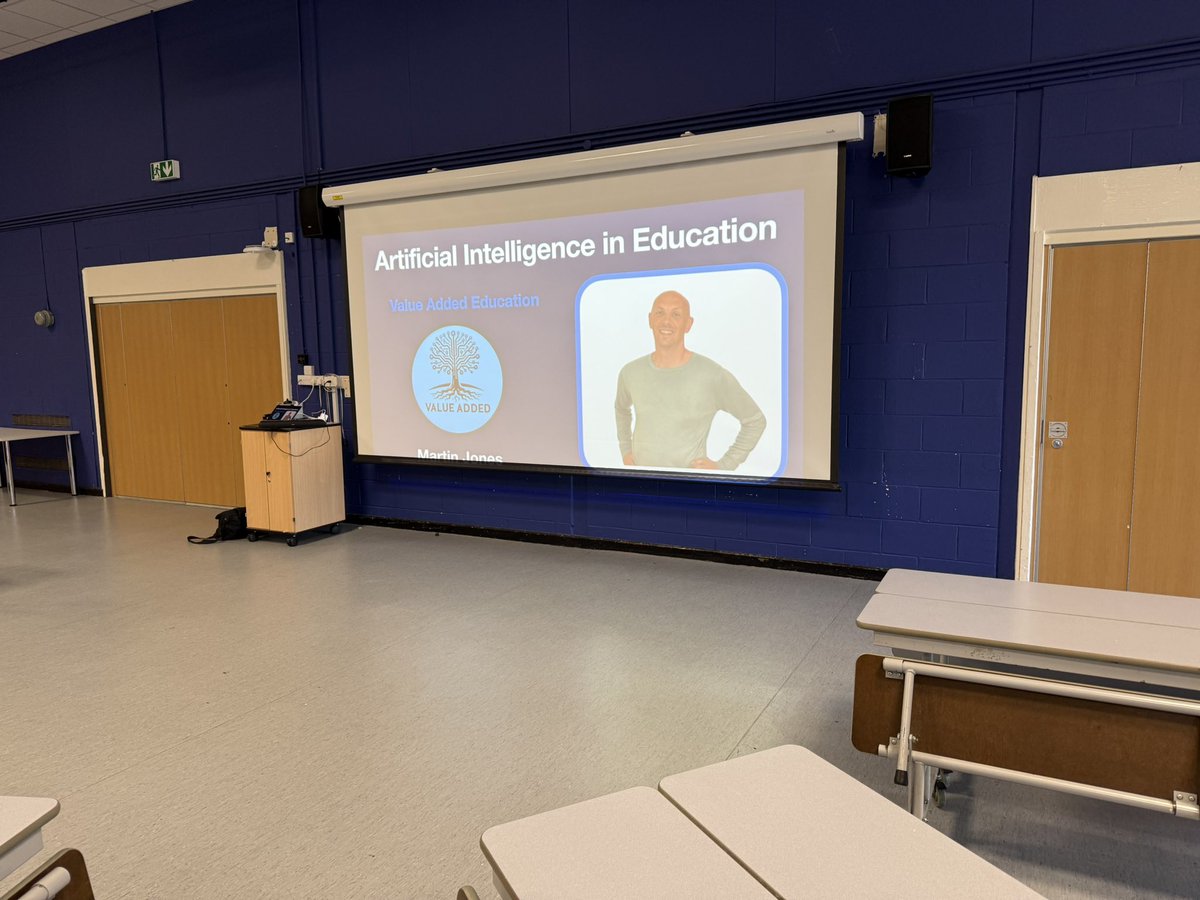 Value Added Ed (@valueaddeded) on Twitter photo Fabulous to be back at <a href="/YGTredegarCS/">Ysgol Gyfun Tredegar</a> this evening for our second AI session with staff!
Loved hearing the team’s AI One Best Thing reports — brilliant insights into how AI is already being used to enhance teaching and learning #valueadded Fabulous to be back at <a href="/YGTredegarCS/">Ysgol Gyfun Tredegar</a> this evening for our second AI session with staff!
Loved hearing the team’s AI One Best Thing reports — brilliant insights into how AI is already being used to enhance teaching and learning #valueadded