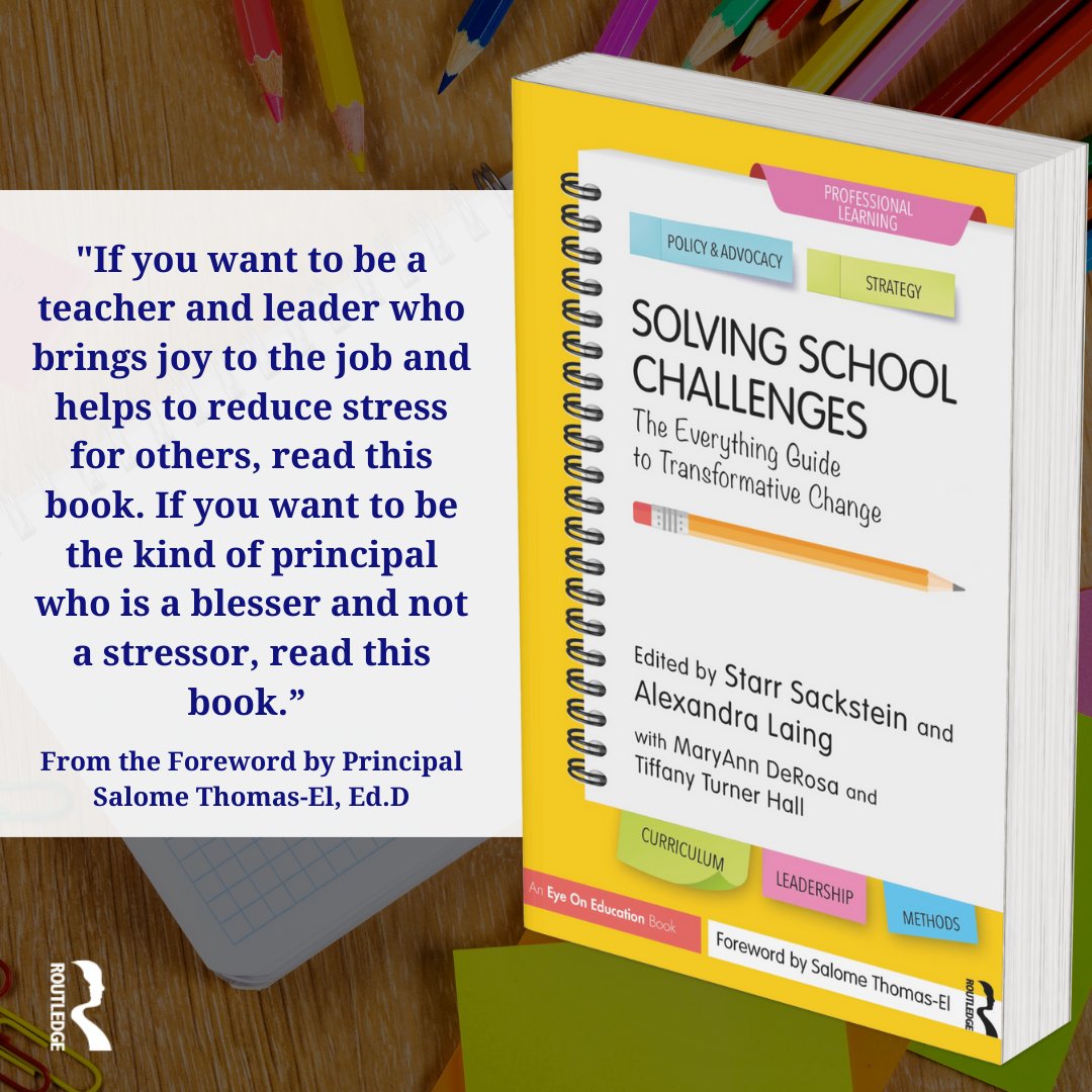 Out Now! ✨ 

This new release is a treasure trove of strategies to address some of the most common school challenges, offering examples, action steps, and takeaways to help you improve your school or classroom!

Find it here: spr.ly/60160hfS8