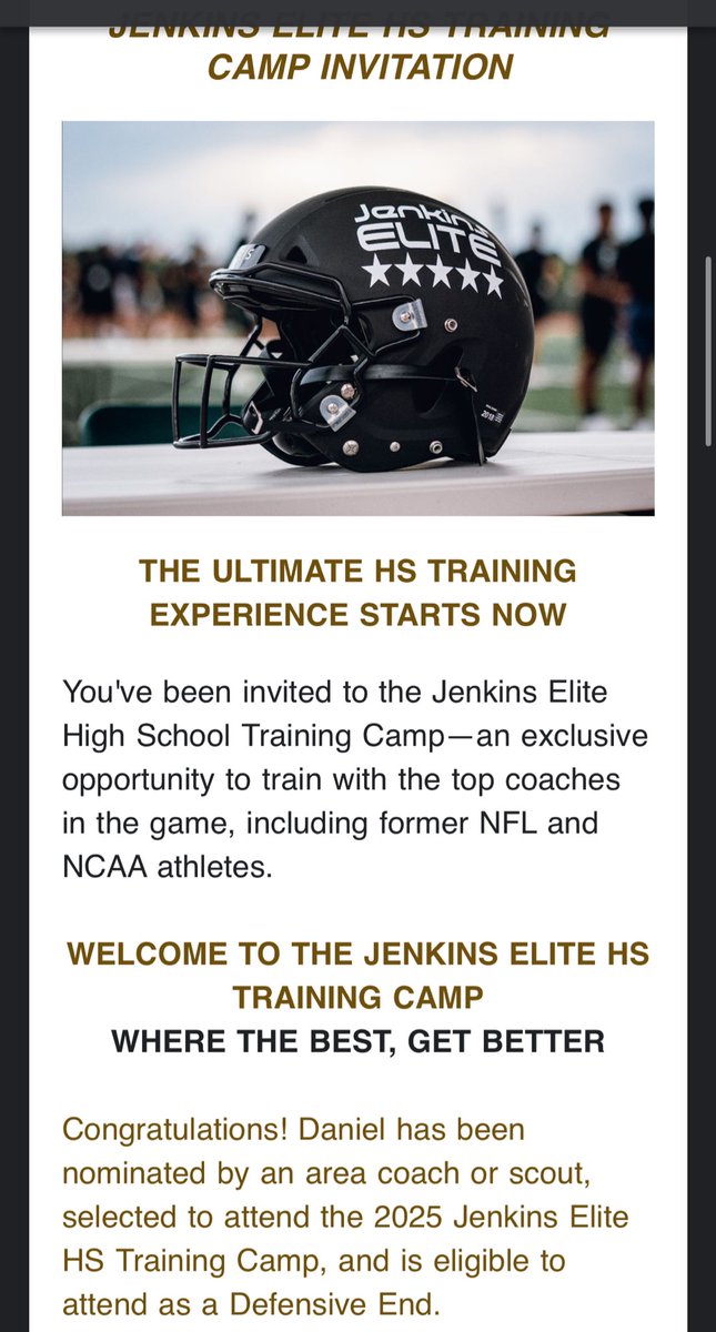 Daniel Lujano (@daniel_lujano90) on Twitter photo Thank you for the invitation! <a href="/jenkins_elite/">Jenkins Elite</a>
<a href="/TheodoreGlaspie/">Theo Glaspie.</a> <a href="/coachjstrasser/">Coach Josh Strasser</a> <a href="/McCMavsFootball/">Maverick Football</a> Thank you for the invitation! <a href="/jenkins_elite/">Jenkins Elite</a>
<a href="/TheodoreGlaspie/">Theo Glaspie.</a> <a href="/coachjstrasser/">Coach Josh Strasser</a> <a href="/McCMavsFootball/">Maverick Football</a>