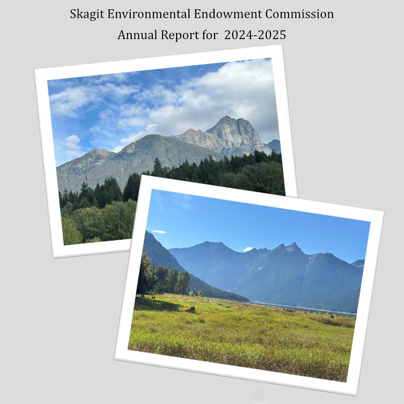 On behalf of the Skagit Environmental Endowment Commission, we are pleased to provide you a copy of the Annual Report for fiscal year 2024 – 2025.

→ skagiteec.org/about/about-se…

#Nlakapamux
#sauksuiattle
#upperskagittribe
#transboundary
#northcascades
#silverskagit
#indigenous