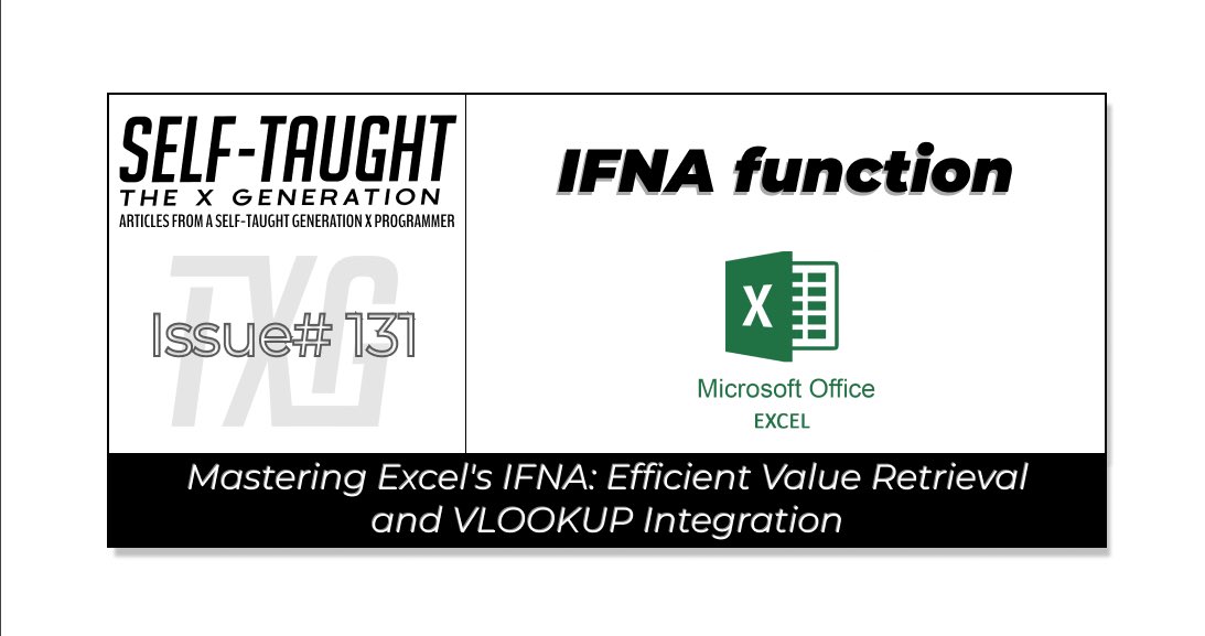 MikeJudeLarocca's tweet image. In this article, master Excel's IFNA function to efficiently retrieve the correct value when faced with two options.
Also, explore using VLOOKUP with IFNA for enhanced data retrieval and management!
Article link below ⬇️
#ExcelTips #DataManagement #ExcelFunctions #VLOOKUP…