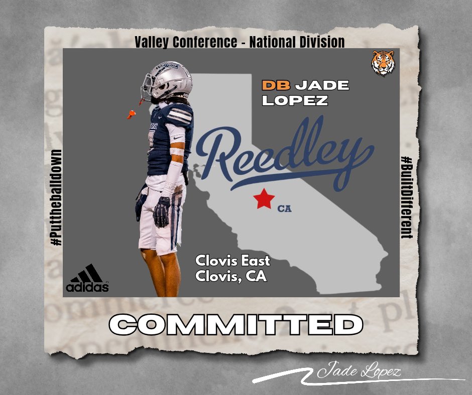 Jade Lopez (@jadelopez210) on Twitter photo God got me, grateful for the opportunity! <a href="/CoachJMc32/">Coach Jermaine McDonald</a> <a href="/Coach_Hart15/">Coach Hart</a> <a href="/ReedleyCFB/">Reedley JC Football</a> <a href="/JUCOFFrenzy/">JUCO Football Frenzy</a> God got me, grateful for the opportunity! <a href="/CoachJMc32/">Coach Jermaine McDonald</a> <a href="/Coach_Hart15/">Coach Hart</a> <a href="/ReedleyCFB/">Reedley JC Football</a> <a href="/JUCOFFrenzy/">JUCO Football Frenzy</a>