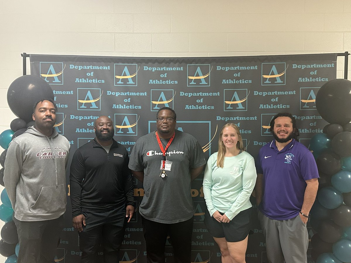 Corrie Collier: Ed.S,CMAA,CIC (@cvcollier_ad) on Twitter photo Today we celebrated the Athletic Trainers that take care of our Student-Athletes with a nice lunch by <a href="/Moes_HQ/">Moe's Southwest Grill</a>
Not pictured: Claude McCants, Craig Boyd, and the ATs at Premier Sports Medicine. <a href="/apsupdate/">ATL Public Schools</a> @APSAthletics70 <a href="/JacksonQue4/">Rendell Jackson Ed.S, CMAA</a> <a href="/Robwil1911/">Robert E. Wilson, Sr. CMAA</a> Today we celebrated the Athletic Trainers that take care of our Student-Athletes with a nice lunch by <a href="/Moes_HQ/">Moe's Southwest Grill</a>
Not pictured: Claude McCants, Craig Boyd, and the ATs at Premier Sports Medicine. <a href="/apsupdate/">ATL Public Schools</a> @APSAthletics70 <a href="/JacksonQue4/">Rendell Jackson Ed.S, CMAA</a> <a href="/Robwil1911/">Robert E. Wilson, Sr. CMAA</a>